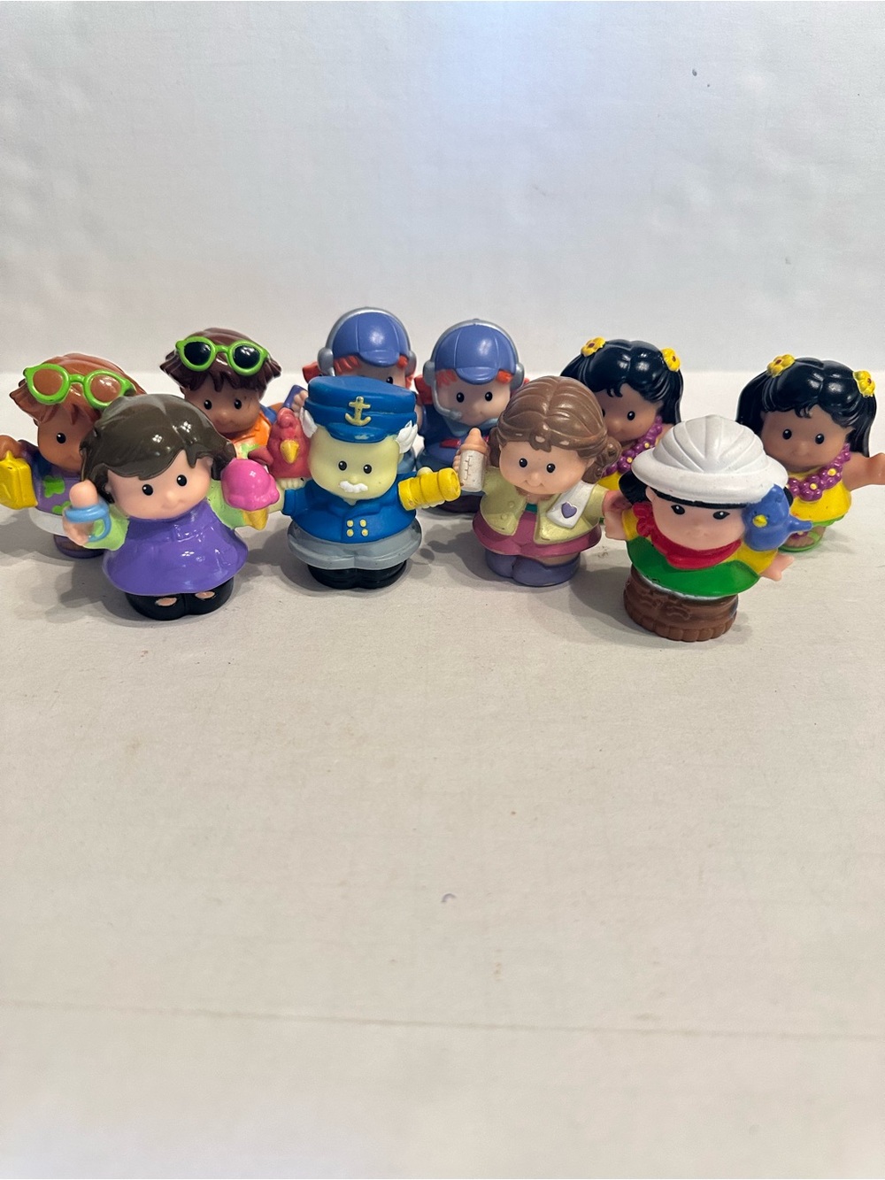 Vintage Mattel Little People Playset Figures lot of 10